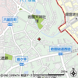 兵庫県芦屋市岩園町41-30周辺の地図