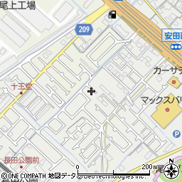 兵庫県加古川市尾上町安田585周辺の地図