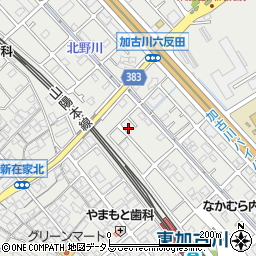 兵庫県加古川市平岡町新在家1121-19周辺の地図