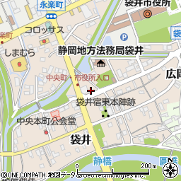 静岡県袋井市袋井371周辺の地図