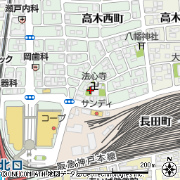兵庫県西宮市高木西町3周辺の地図
