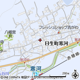 岡山県備前市日生町寒河1155周辺の地図