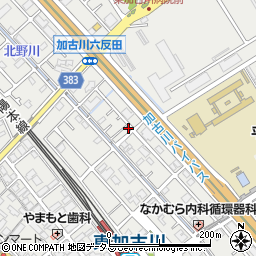 兵庫県加古川市平岡町新在家1374-8周辺の地図