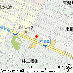 カラオケＪＯＹＪＯＹ　豊橋中橋良店周辺の地図