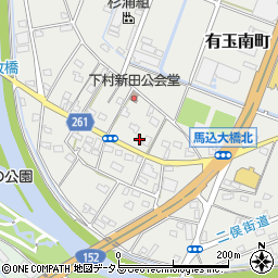静岡県浜松市中央区有玉南町2244周辺の地図