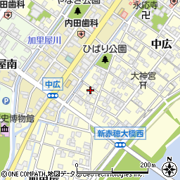 兵庫県赤穂市中広2103周辺の地図
