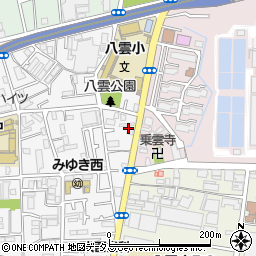 中村興文堂　守口店周辺の地図