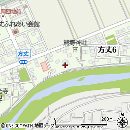 静岡県袋井市方丈6丁目9周辺の地図