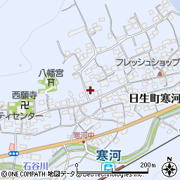 岡山県備前市日生町寒河1179周辺の地図