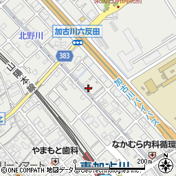 兵庫県加古川市平岡町新在家1373-4周辺の地図