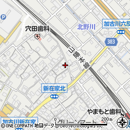 兵庫県加古川市平岡町新在家965周辺の地図