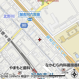 兵庫県加古川市平岡町新在家1373-18周辺の地図