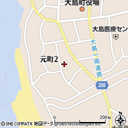 大島公園線周辺の地図
