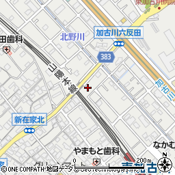 兵庫県加古川市平岡町新在家1110-2周辺の地図