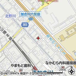 兵庫県加古川市平岡町新在家1373-12周辺の地図