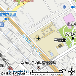 兵庫県加古川市平岡町新在家1224-2周辺の地図