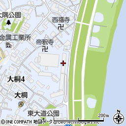 ベリスタ東淀川大桐リバーサイドコートＣ棟周辺の地図
