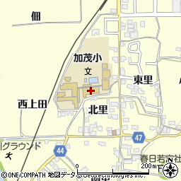 木津川市立加茂小学校周辺の地図
