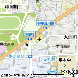 兵庫県西宮市河原町5周辺の地図