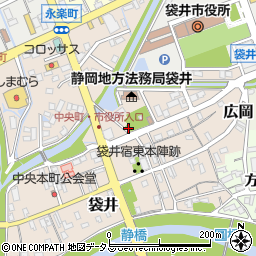 静岡県袋井市袋井364周辺の地図