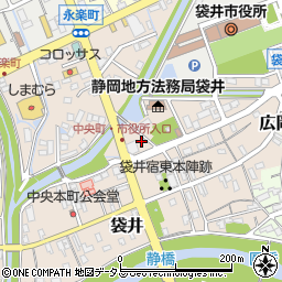 静岡県袋井市袋井369周辺の地図