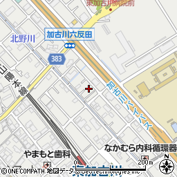 兵庫県加古川市平岡町新在家1373-11周辺の地図