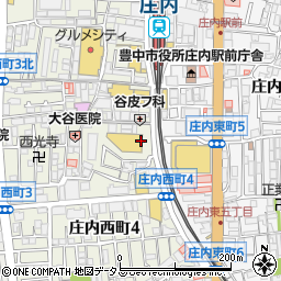 デイリーカナートイズミヤ庄内店周辺の地図