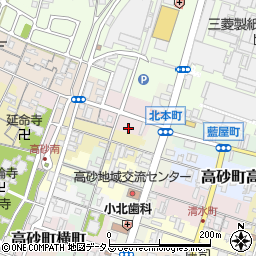 兵庫県高砂市高砂町東農人町1763-1周辺の地図