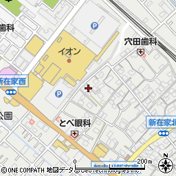 兵庫県加古川市平岡町新在家607周辺の地図