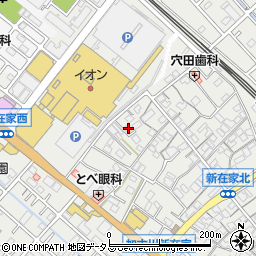 兵庫県加古川市平岡町新在家564-5周辺の地図
