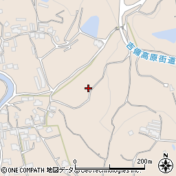 岡山市役所下水道河川局　田原地区処理場周辺の地図