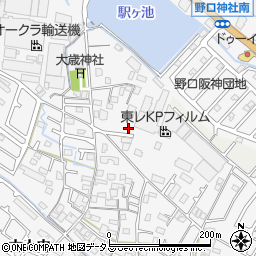 兵庫県加古川市野口町古大内479周辺の地図