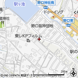 兵庫県加古川市平岡町新在家697-12周辺の地図