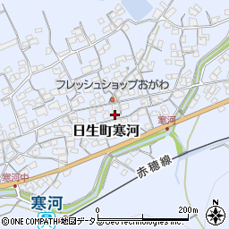 岡山県備前市日生町寒河1455周辺の地図