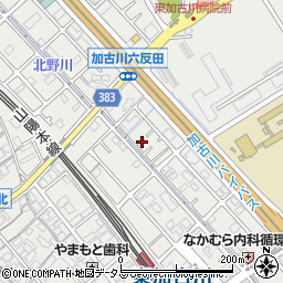 兵庫県加古川市平岡町新在家1372-3周辺の地図