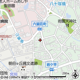 兵庫県芦屋市岩園町37周辺の地図