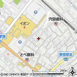 兵庫県加古川市平岡町新在家564-2周辺の地図