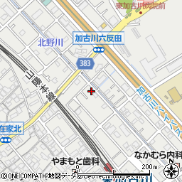 兵庫県加古川市平岡町新在家1121-11周辺の地図