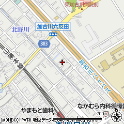 兵庫県加古川市平岡町新在家1372-10周辺の地図