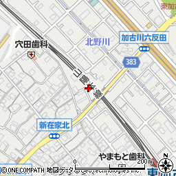 兵庫県加古川市平岡町新在家1101-1周辺の地図