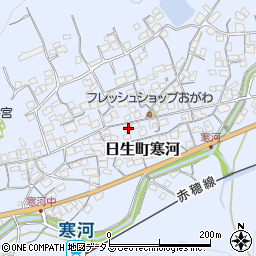 岡山県備前市日生町寒河1462周辺の地図