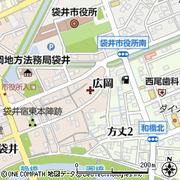 静岡県袋井市袋井5周辺の地図