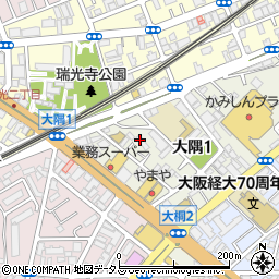日本キリスト教団淀川教会周辺の地図