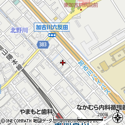 兵庫県加古川市平岡町新在家1372-11周辺の地図
