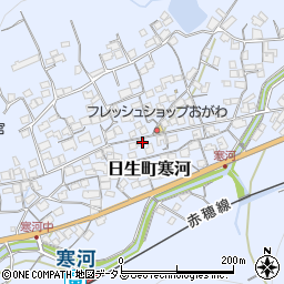 岡山県備前市日生町寒河1461周辺の地図