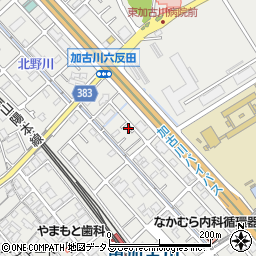 兵庫県加古川市平岡町新在家1372-12周辺の地図