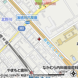 兵庫県加古川市平岡町新在家1373-1周辺の地図