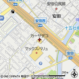 カーテンじゅうたん王国加古川店周辺の地図