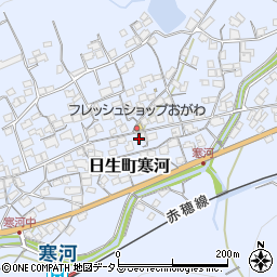 岡山県備前市日生町寒河1457周辺の地図