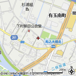 静岡県浜松市中央区有玉南町2254周辺の地図